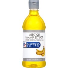 McCormick Culinary Imitation Banana Extract, 16 fl oz - 16 Fl Oz (Pack of 6)
