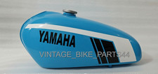 Yamaha DT50M 2M4 50cc 1970s Aluminium Blue Painted Fuel Tank