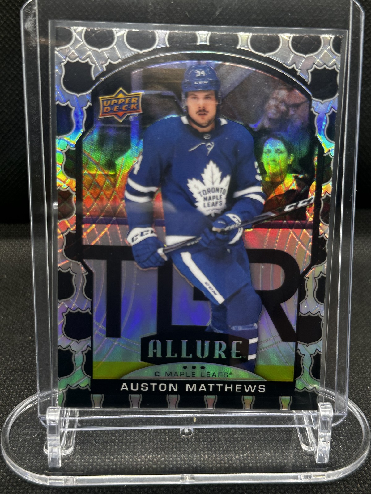 2020-21 Upper Deck Allure #69 Auston Matthews Leopard