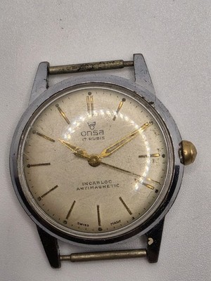 Vintage Onsa Handaufzug   Schweizer Klassiker mit Charakter