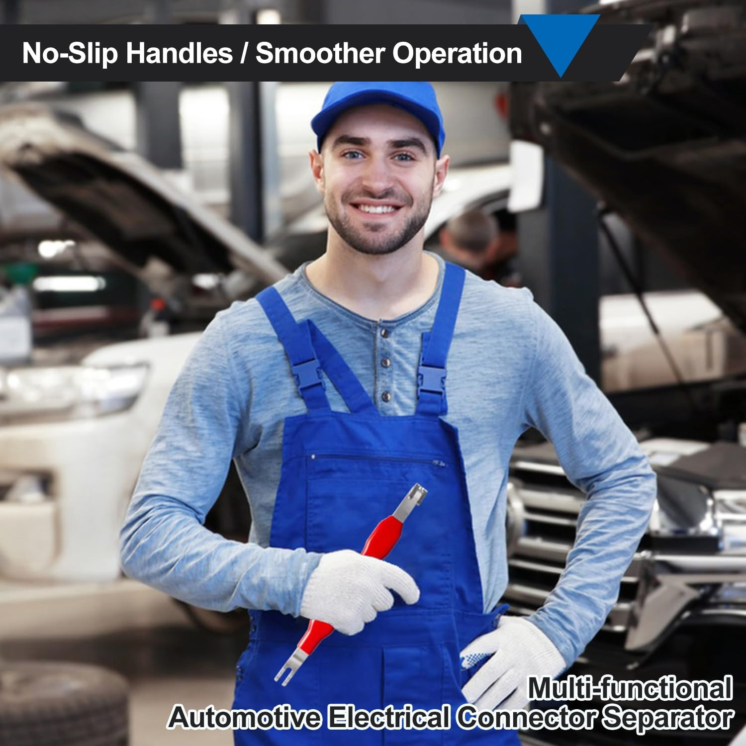 2 Pcs Automotive Electrical Terminal Connector Separator Removal Tool, Plug Conn