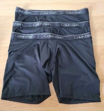 Calvin Klein 3 Pack Microfiber Stretch Boxer Brief Tagless Size XL