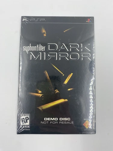 NEW Syphonfilter Dark Mirror Demo Disc UMD PSP Factory Sealed Sony PlayStation