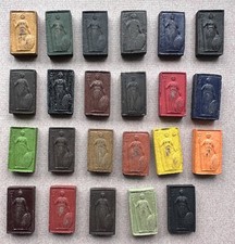 23 Vintage Reeves Aquarell Halbkuchen - unbenutzt Malbedarf KÜNSTLER RAR