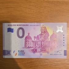 0 Euro Souvenirschein Schloss Moritzburg XELD004285, Einzelst&uuml;ck