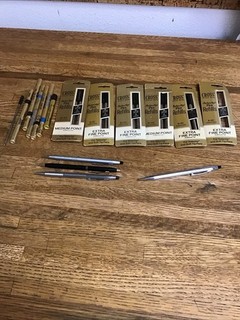 Lot of 3 Cross Ballpoint Pens & 1 Cross Mechanical Pencil And Refills (ALL Work)