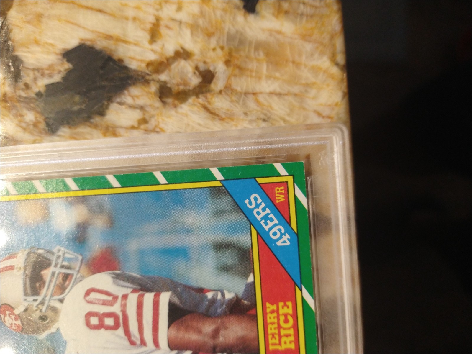 1986 Topps Jerry Rice PSA 6 + Steve Young PSA 6 RCs ! view 3