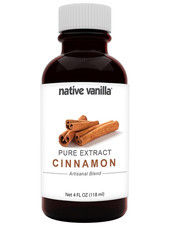 - Pure Cinnamon Extract - 4 Fl Oz - Pure Flavors and Extracts - Perfect for Cook