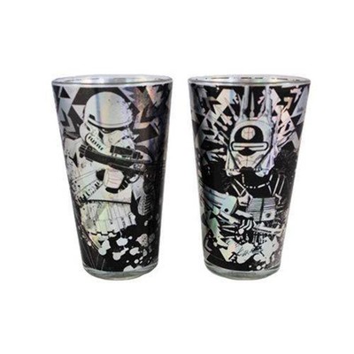 Vandor Star Wars Solo Laser Decal Glass 2-Pack Set Brand New Collectible