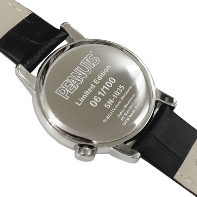 Snoopy Watch Ladies Peanuts Black Model Serial Number Sn-1035-A | eBay