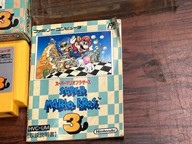 Super Mario Bros. 3 Nintendo Famicom NES CIB Boxed HVC-UM Tested Japan