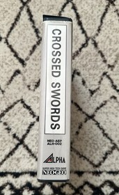 English US Release Crossed Swords Neo Geo Aes NO MANUAL
