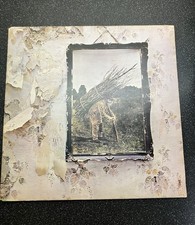 Led Zeppelin Untitled IV Vinyl Gatefold LP  Atlantic 2401012 Red/ Plum