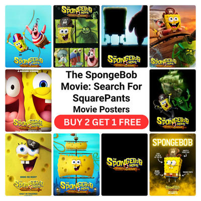 SpongeBob Film: Suche nach Schwammkopf (2025)   Filmposter   A1, A2, A3, A4