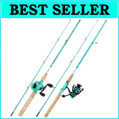 PHOENIX 2-Piece Graphite Fishing Rod & High-Speed Reel - Ideal for Bass Fishing*