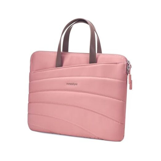 14 Inch Slim Laptop Sleeve for 13-14 MacBook Pro/Air, 14 HP, Dell, Lenovo, Pink