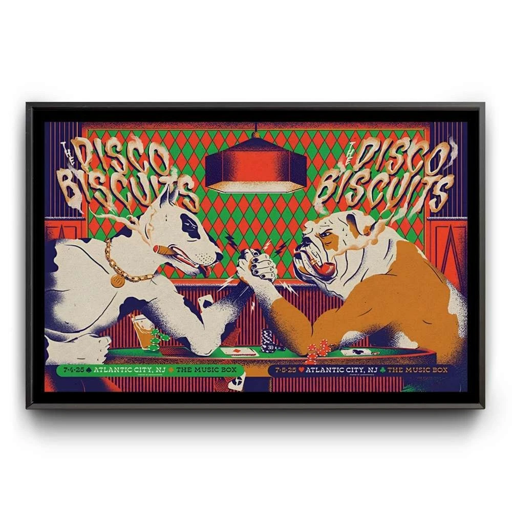 Atlantic, AJ 2025 The Disco Biscuits July 4,5 Poster