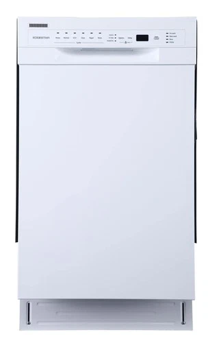 EdgeStar BIDW1802WH 18 Inch Wide 8 Place Setting Built-In Dishwasher White - Picture 1 of 8