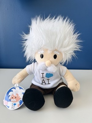NEW Einstein with I Love AI T-Shirt 8'' Plush Salesforce Mascot 2023 Dreamforce