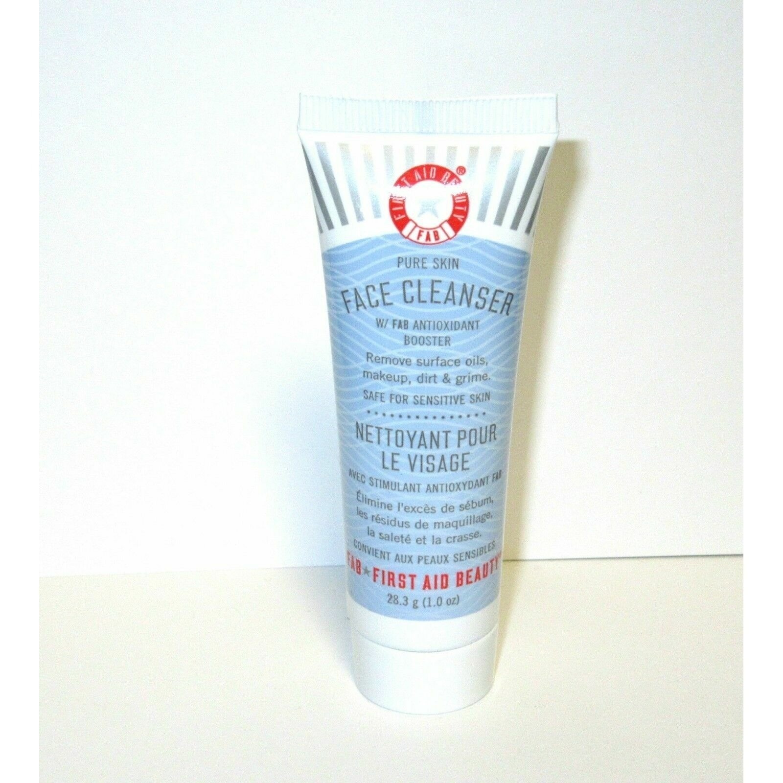 2 очищающих средства для лица First Aid Beauty с мощным антиоксидантным усилителем, 1 унция, для путешествий