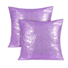18x18inches Sequin Throw Pillow Covers Decorative Pillow Covers for Couch, Be...
