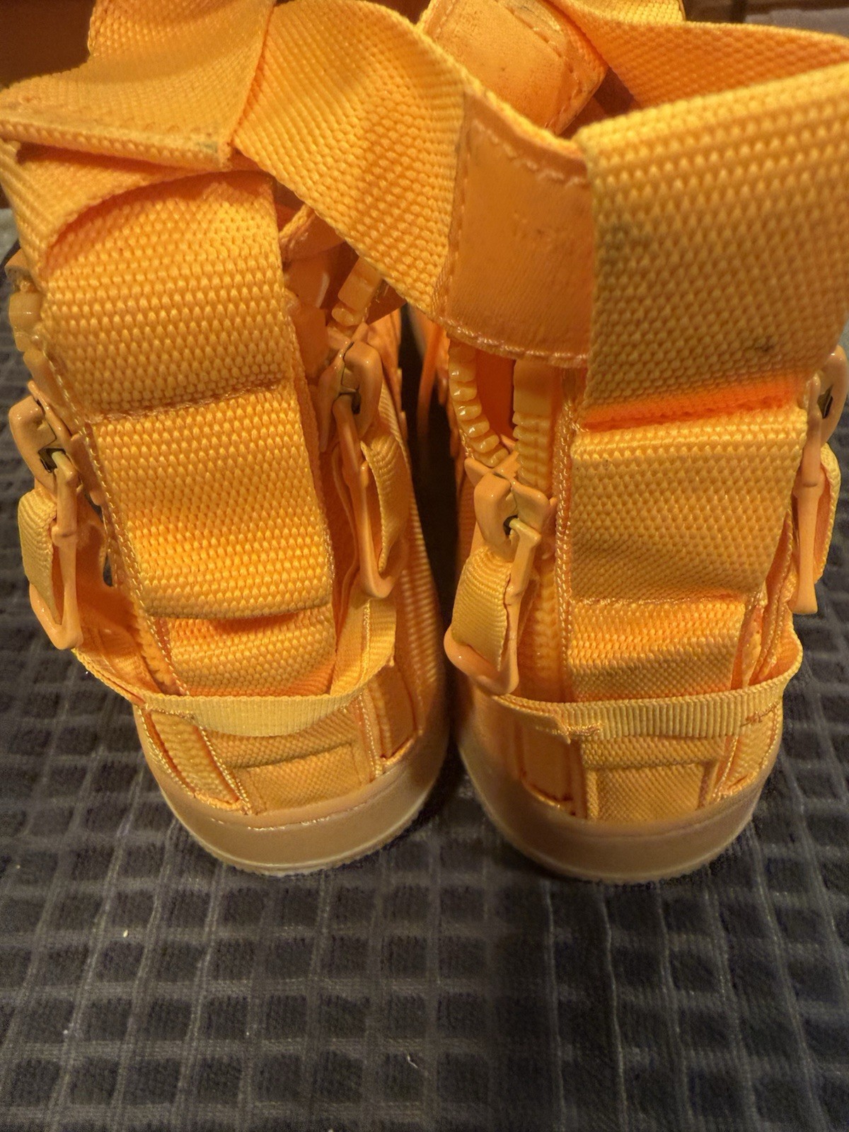 Nike SF Air Force 1 Mid OBJ Laser Orange Men’s Size 13 Odell Beckham 917753-80 thumbnail 3