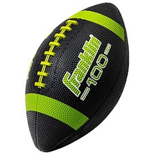 Franklin Junior Grip-Rite Rubber Footballs Peewee Size Singles  Bulk Packs