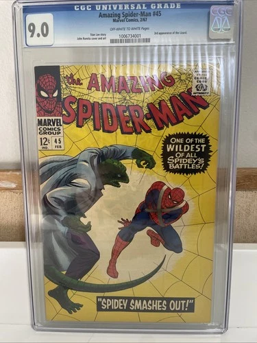 Amazing Spider Man #45 CGC 9.0