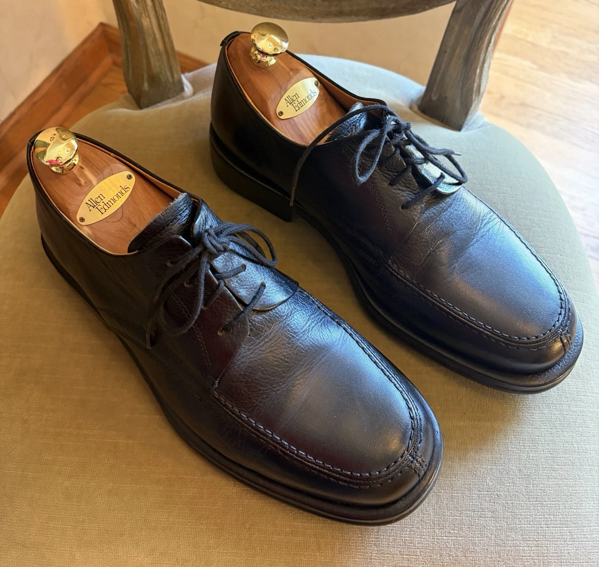 Sandro Moscoloni Shoes Mens 9.5 Black Leather Penny Loafers Dress Classic Oxford Amazon.com | Sandro Moscoloni Men main image 2