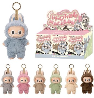 R*♡様 LABUBU THE MONSTERS ExcitingMacaron THE MONSTERS - Tasty Macarons Vinyl Face Blind Box | Blind