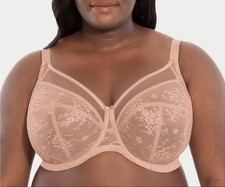 Goddess Verity Banded Bra US 40H Fawn