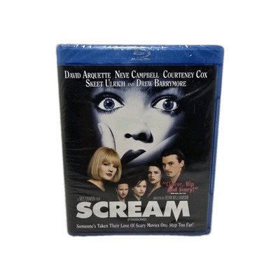 Scream 1 (Blu-ray, 1996) Directed by Wes Craven Drew Barrymore Brand New Sealed
