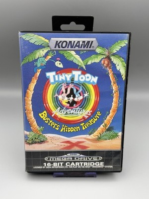 Tiny Toon Busters Hidden Treasure Sega Mega Drive Spiel PAL OVP Anleitung