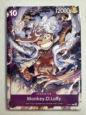 BGS9.5 ワンピース ルフィ P-041 Luffy PSA BGS ニカ Monkey.D.Luffy (041) (Online Regional 2024 Vol. 2) [Participant