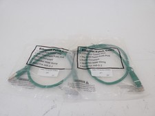  Lot of 2 Cat 5 FTP Booted Ethernet Patch Cable 2' 350MHz - NEW Surplus 