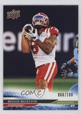 2025 Upper Deck CFL Exclusives 66/100 Reggie Begelton #1 bj5