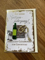 Besondere GlüCkwunschkarte - Zum 60. Geburtstag 3003-08 Spitzenjahrgang