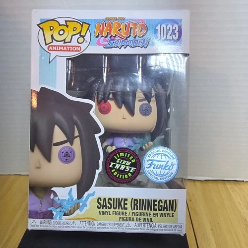 Funko Pop! Naruto Shippuden Sasuke Rinnegan (Glow Chase) SE #1023 #RC-3