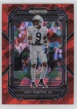 2023 Panini Prizm Draft Picks Red Ice Prizm Joey Porter Jr #175 1gl7