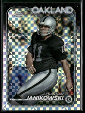 2024 Topps Chrome #154 Sebastian Janikowski X-Fractor