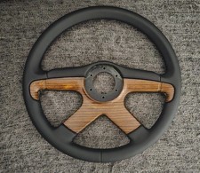 BBS Lenkrad 4/1/90 4 Spoke Zebrano