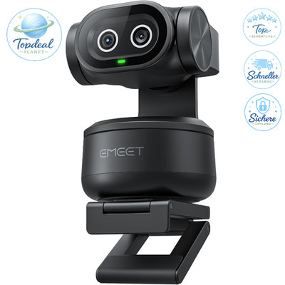 PTZ-Kamera 4K Dual-Kamera KI-Tracking Gestensteuerung 3 Mikrofone Streaming