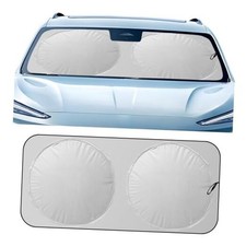 Car Windshield Sun Shade, Foldable Automotive Front Window Heat 65 36 inch