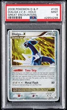 Pokemon TCG 2008 Great Encounters Dialga LV.X 105/106 Holo PSA 9 on eBay