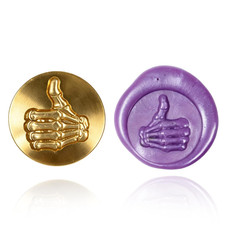 Wax Seal Stamp Head, 3D Embossed Relief for DIY Crafts, Wedding Invitations, Gif