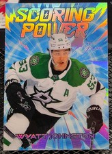 Wyatt Johnson 25/26 Upper Deck Flair Scoring Power Spectrum 96/99