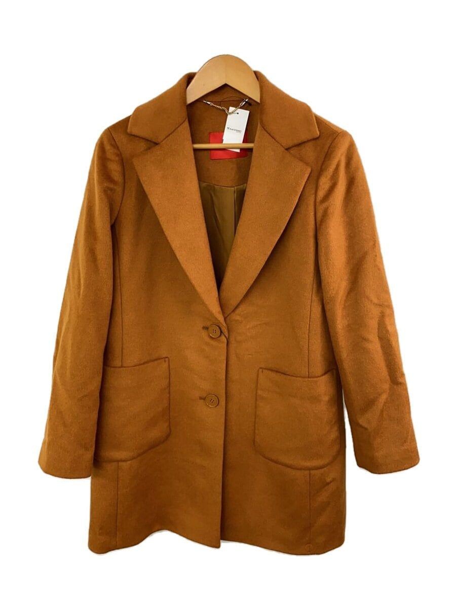 ALTRA Max&Co Altro Cappotto 44 Lana Cammello Tinta Unita 60145219