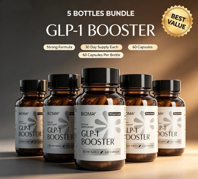 1-5 Pack BIOMA GL-1 Booster - Natural Appetite Control Supplement US