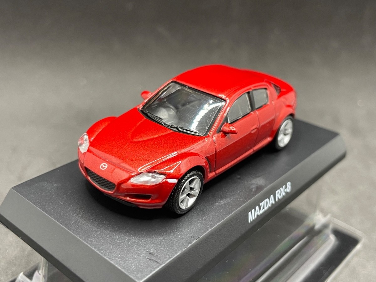 ライトアップMazda RX-8 ミニカー レッド コレクション Kyosho 1/64 Mazda collection RX-8 Red Diecast car model 59G1 | eBay