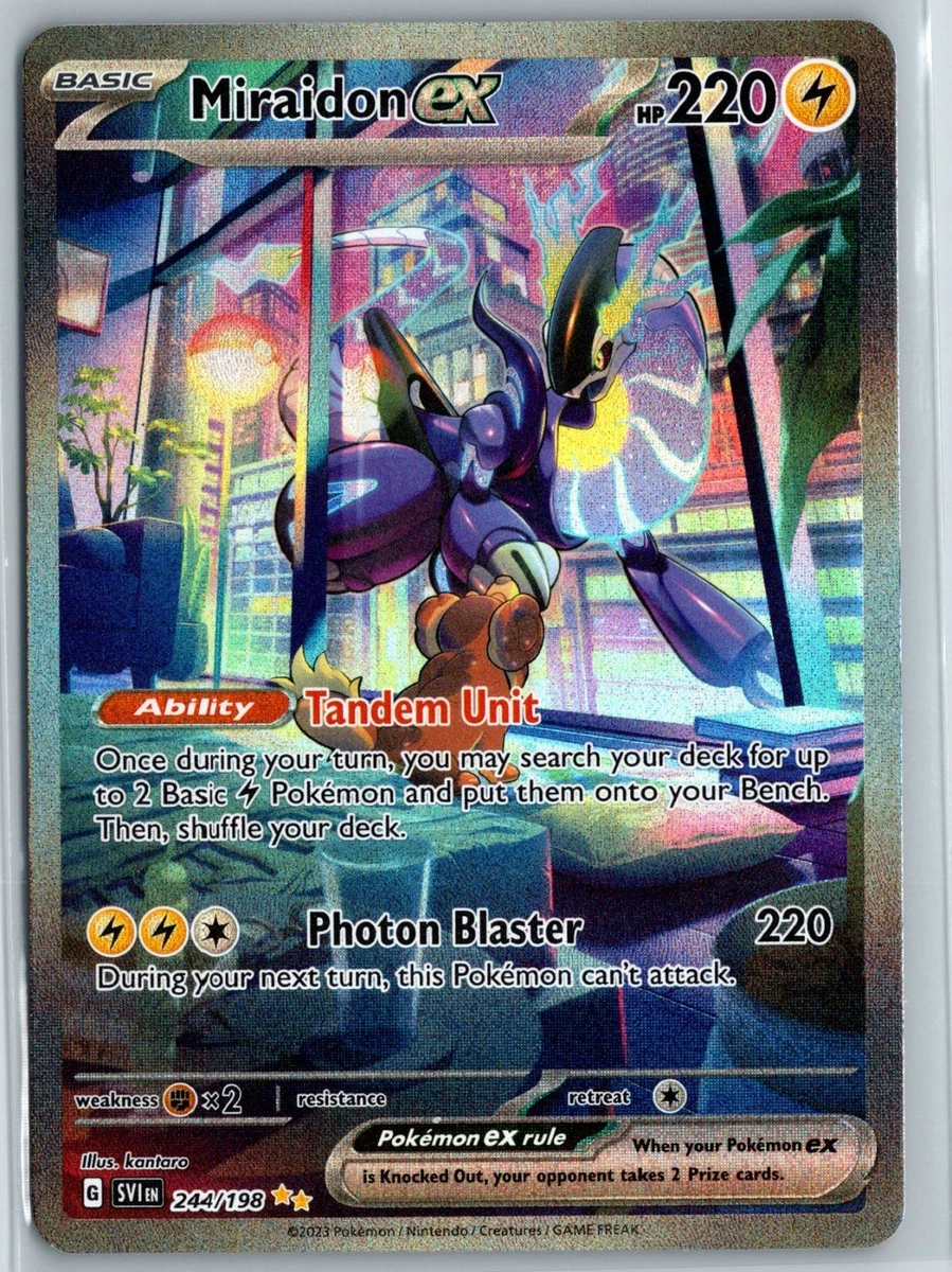 Miraidon Ex Pokmon TCG Cards for sale | eBay Miraidon Ex Pokmon TCG Cards for sale | eBay